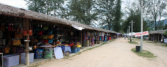 Markedet i Khao Lak City