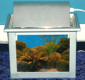 Mit 4,6 liters nano-akvarium